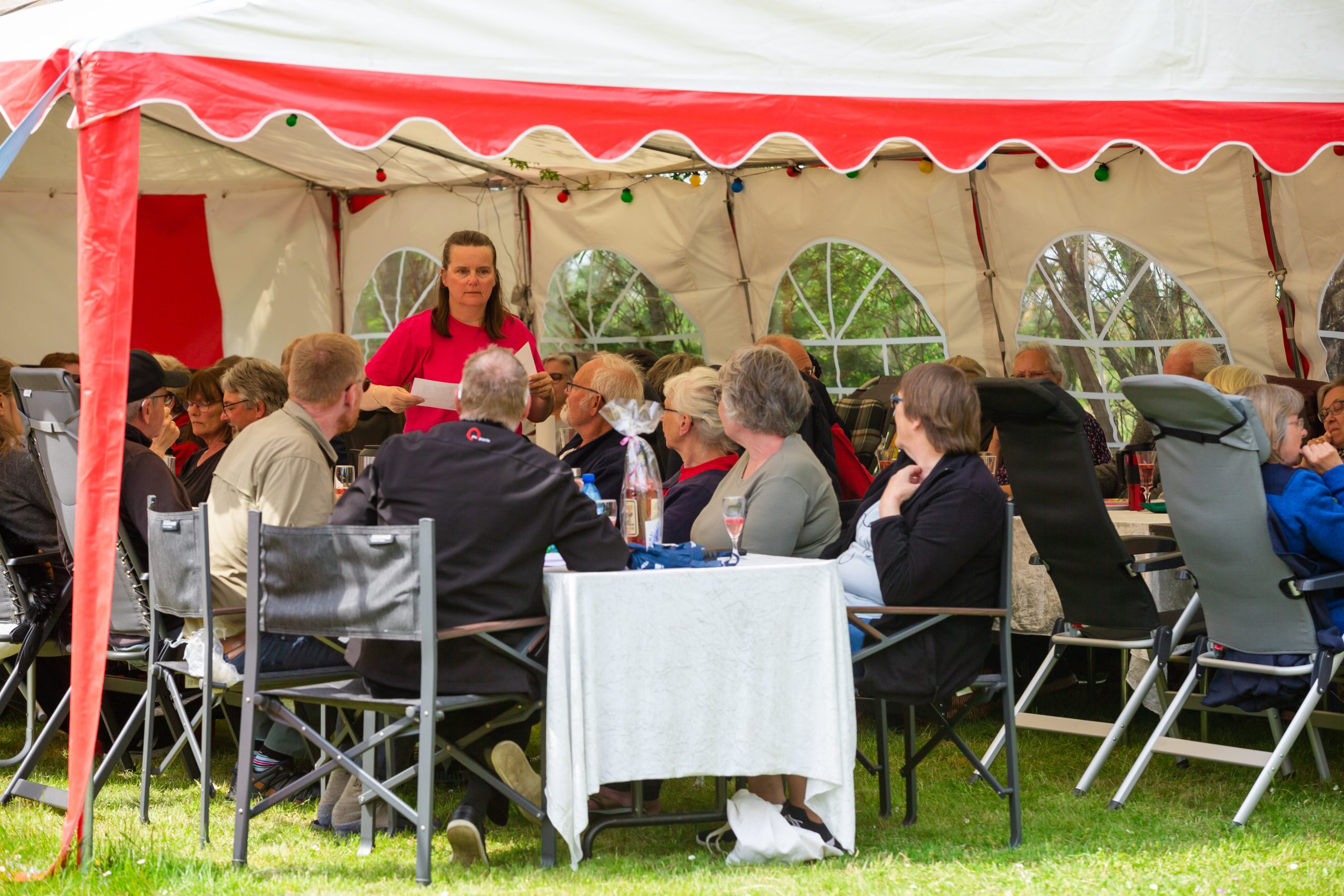 Forsamling telt